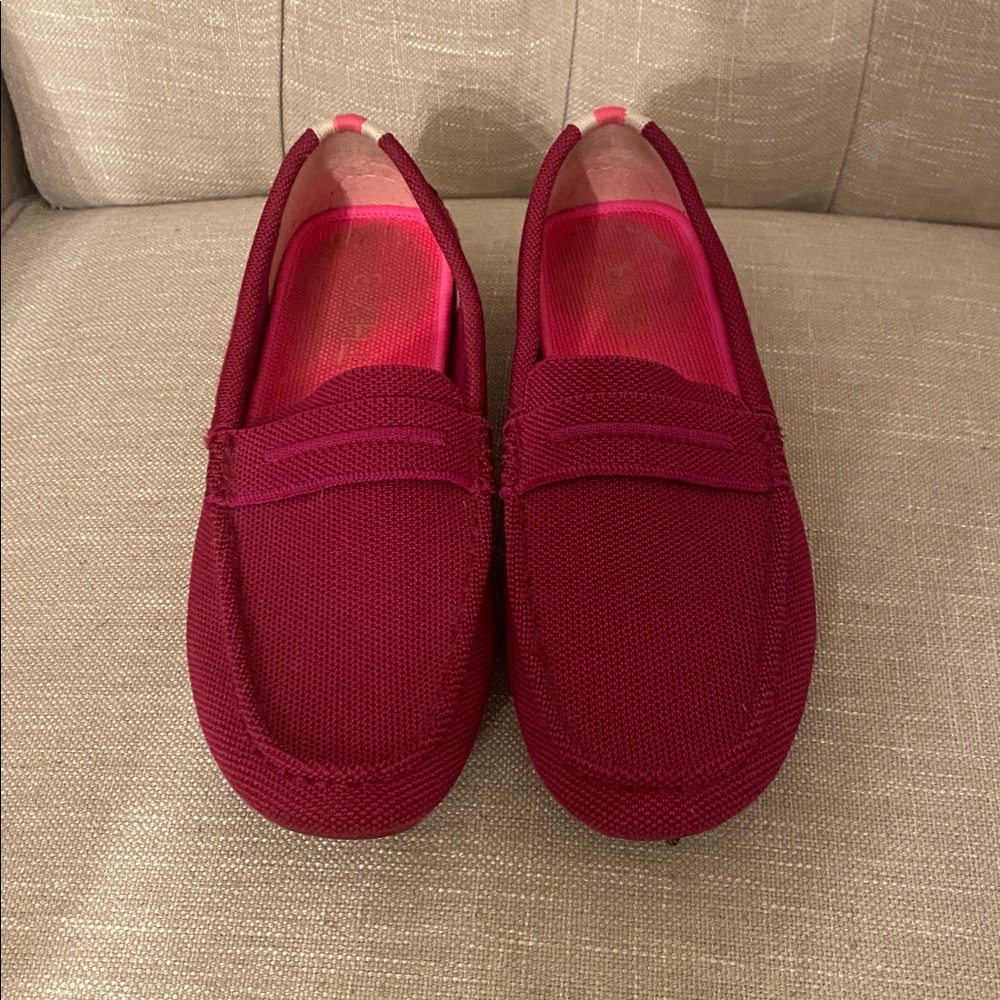 Rothys The Driver Loafer Shoes raspberry Size 8